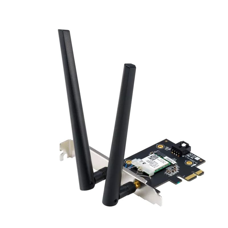 ASUS PCE-BE6500 WiFi 7 PCI-E 2 External Antennas WPA3 WiFi Adapter - Image 7