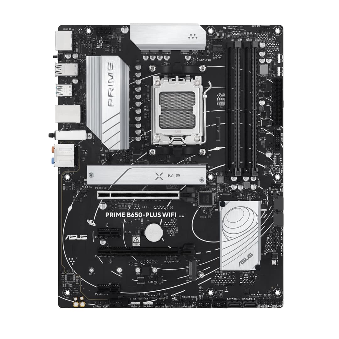 ASUS PRIME B650-PLUS WIFI ATX AMD Socket AM5 Motherboard - Image 3