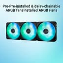 ASUS PRIME LC 360 ARGB 240mm Liquid CPU Cooler thumbnail 2