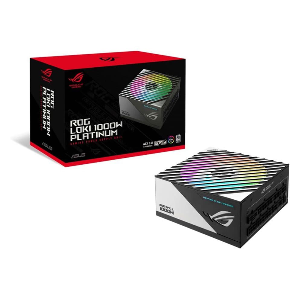 ASUS ROG Loki SFX-L1000W ATX 3.0 80 PLUS Platinum PSU Power Supply - Image 1