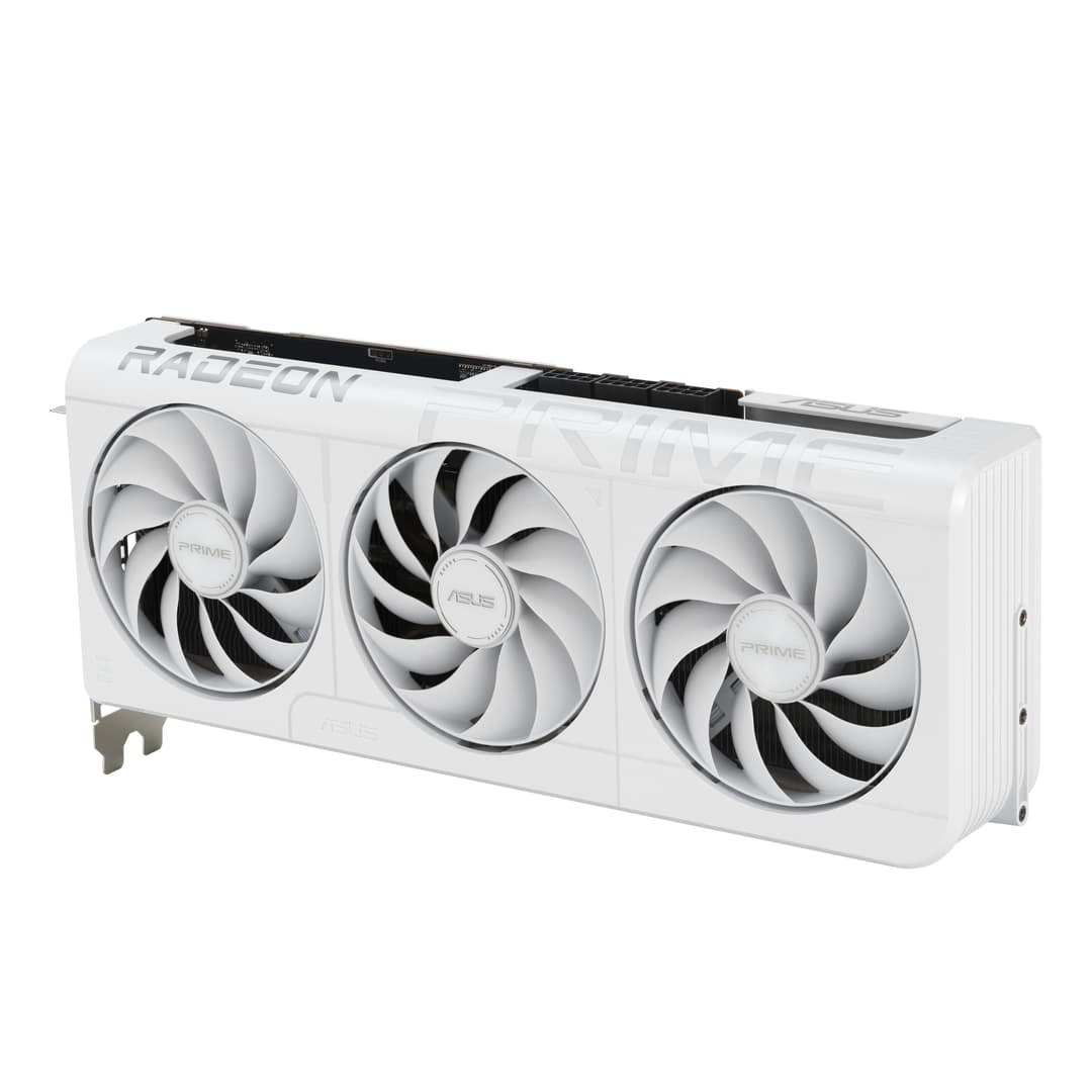 Asus Radeon RX 9070 XT Prime 16GB OC Graphics Card - White - Image 3