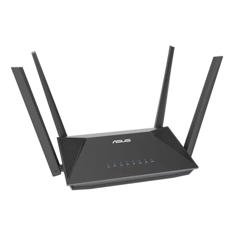 ASUS RT-AX52 (AX1800) WiFi 6 Dual Band Extendable Router Black - Image 3