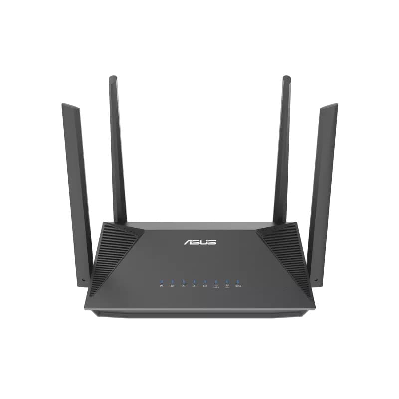 ASUS RT-AX52 (AX1800) WiFi 6 Dual Band Extendable Router Black - Image 1