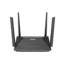 ASUS RT-AX52 (AX1800) WiFi 6 Dual Band Extendable Router Black thumbnail 1
