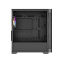 Vida Zephyr V2 Micro-ATX ARGB Tempered Glass Gaming PC Case - Black thumbnail 3