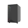 Vida Apollo M Micro-ATX Tempered Glass Gaming PC Case - Black