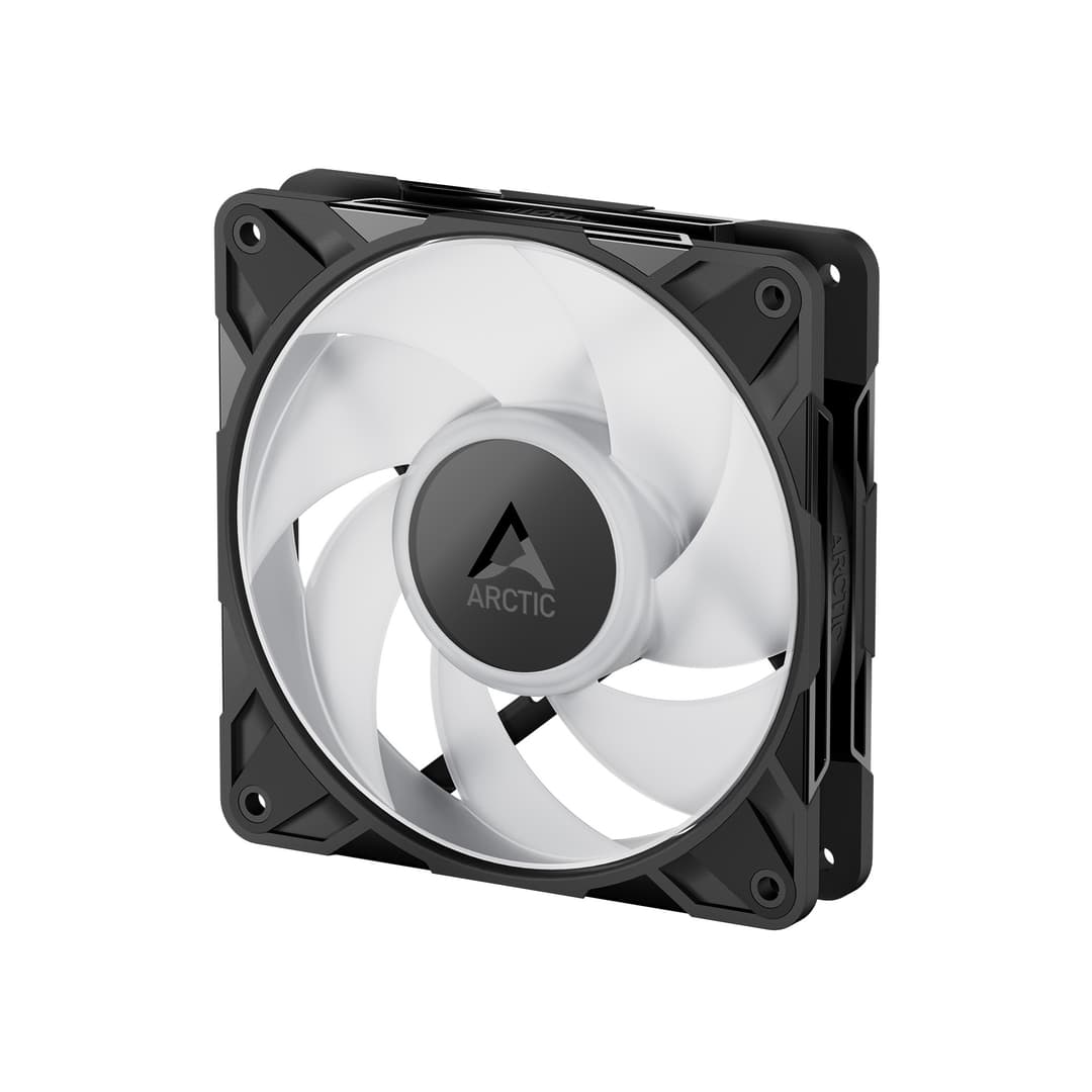Arctic P12 Pro A-RGB High Static Pressure 120mm PWM Fan - Black Triple Pack - Image 4