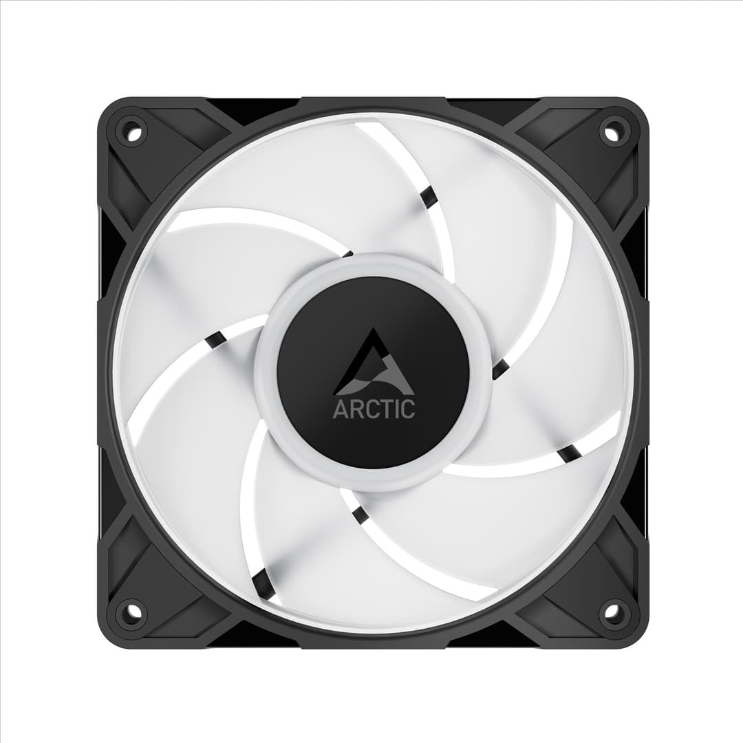 Arctic P12 Pro A-RGB High Static Pressure 120mm PWM Fan - Black Triple Pack - Image 5