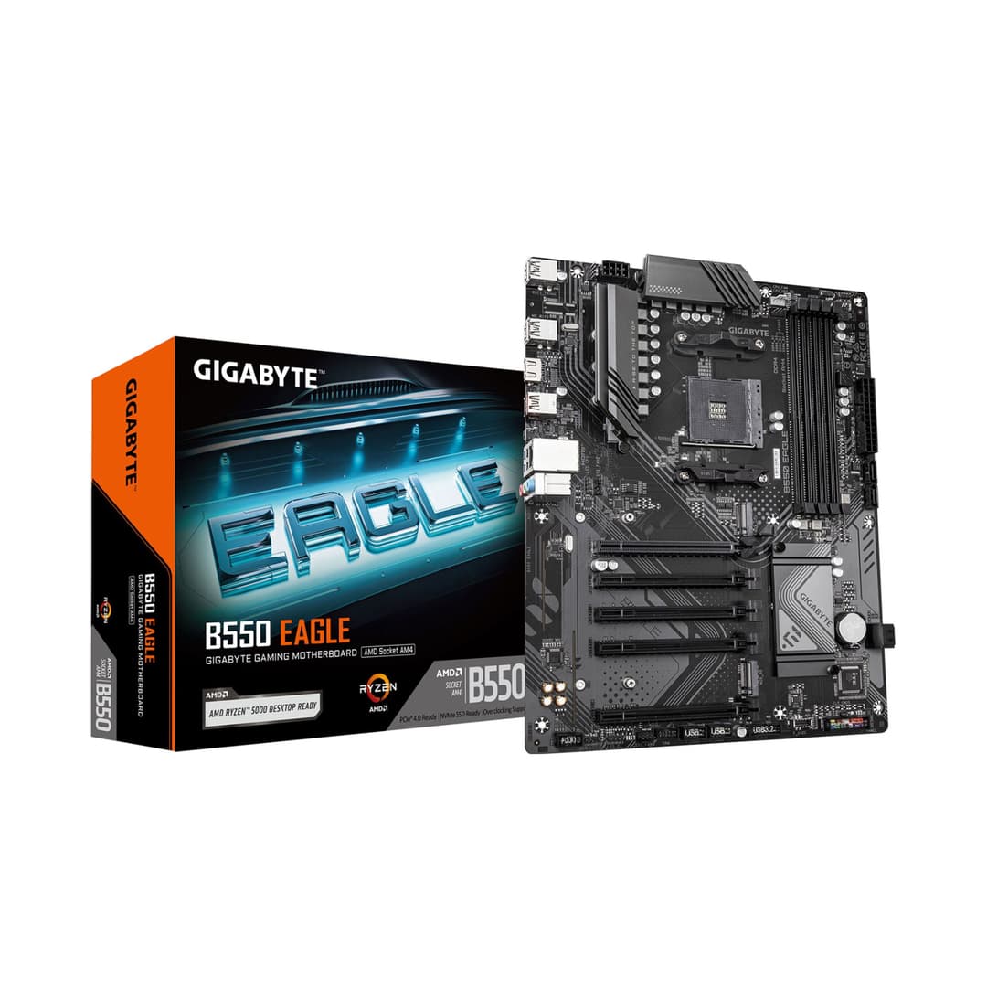 GIGABYTE B550 EAGLE ATX AMD Socket AM4 Motherboard - Image 1