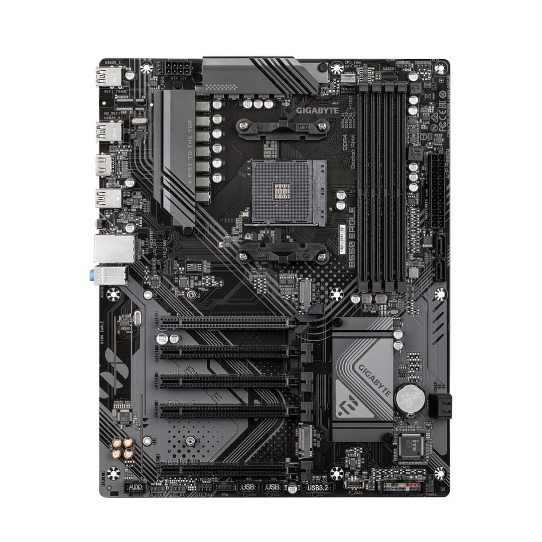 GIGABYTE B550 EAGLE ATX AMD Socket AM4 Motherboard - Image 2