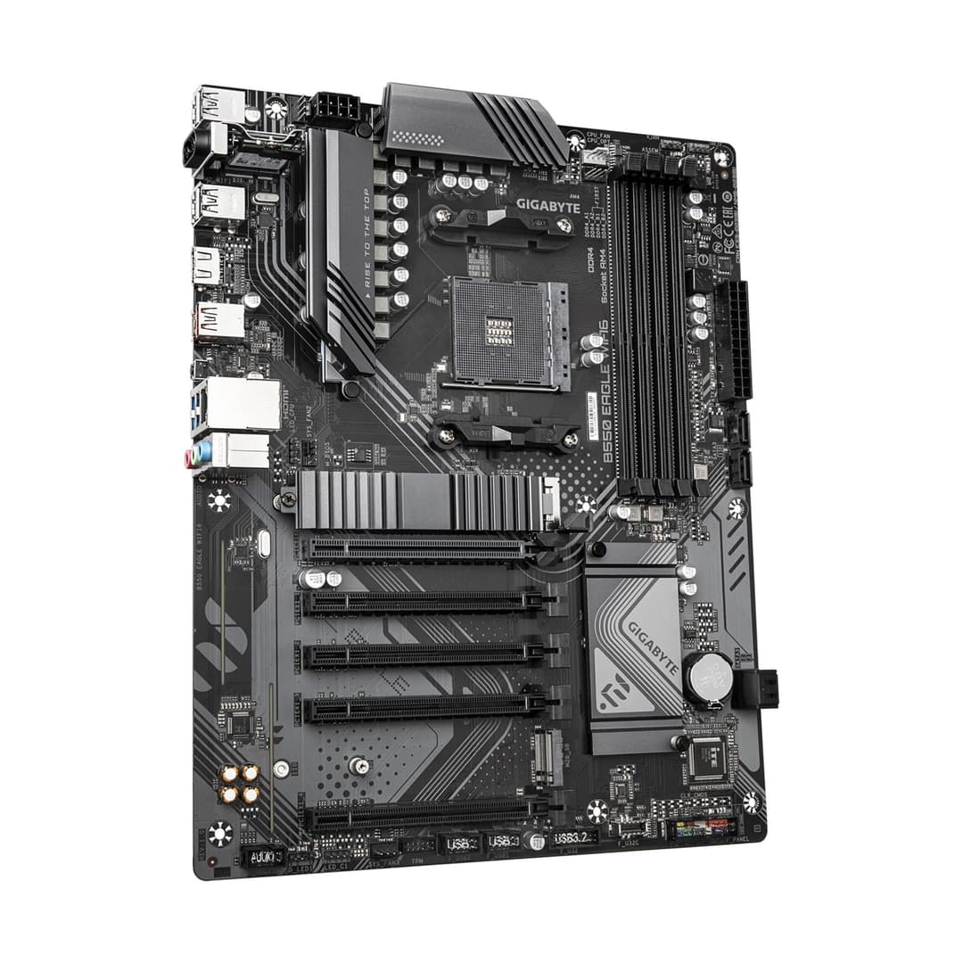 GIGABYTE B550 EAGLE WIFI6 ATX AMD Socket AM4 Motherboard - Image 4