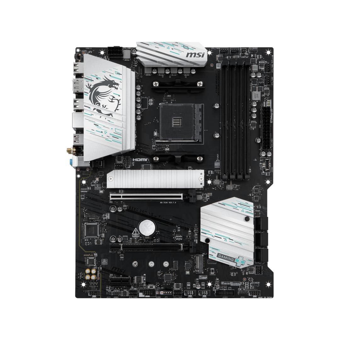 MSI B550 GAMING WIFI AMD B550 ATX Socket AM4 Motherboard - Image 2