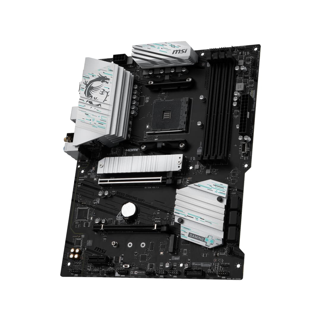 MSI B550 GAMING WIFI AMD B550 ATX Socket AM4 Motherboard - Image 4
