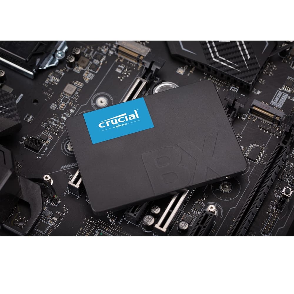 Crucial BX500 500GB 2.5" SATA 3.0 Micron 3D NAND Solid state drive (SSD) - Black - Image 5