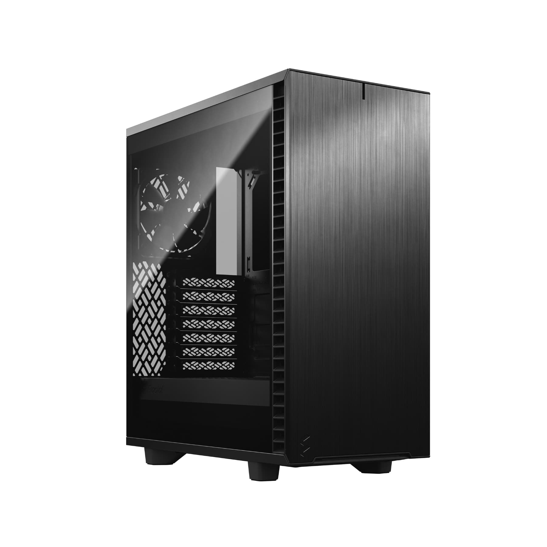 Fractal Define 7 Compact Mid Tower ATX Gaming PC Case - Black