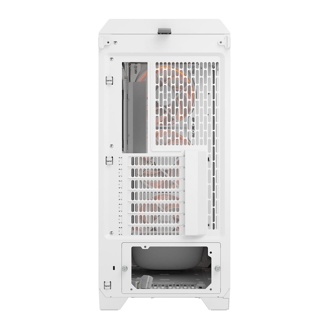 Fractal Design Meshify 3 Mid Tower Gaming PC Case - White RGB TG Light Tint - Image 4
