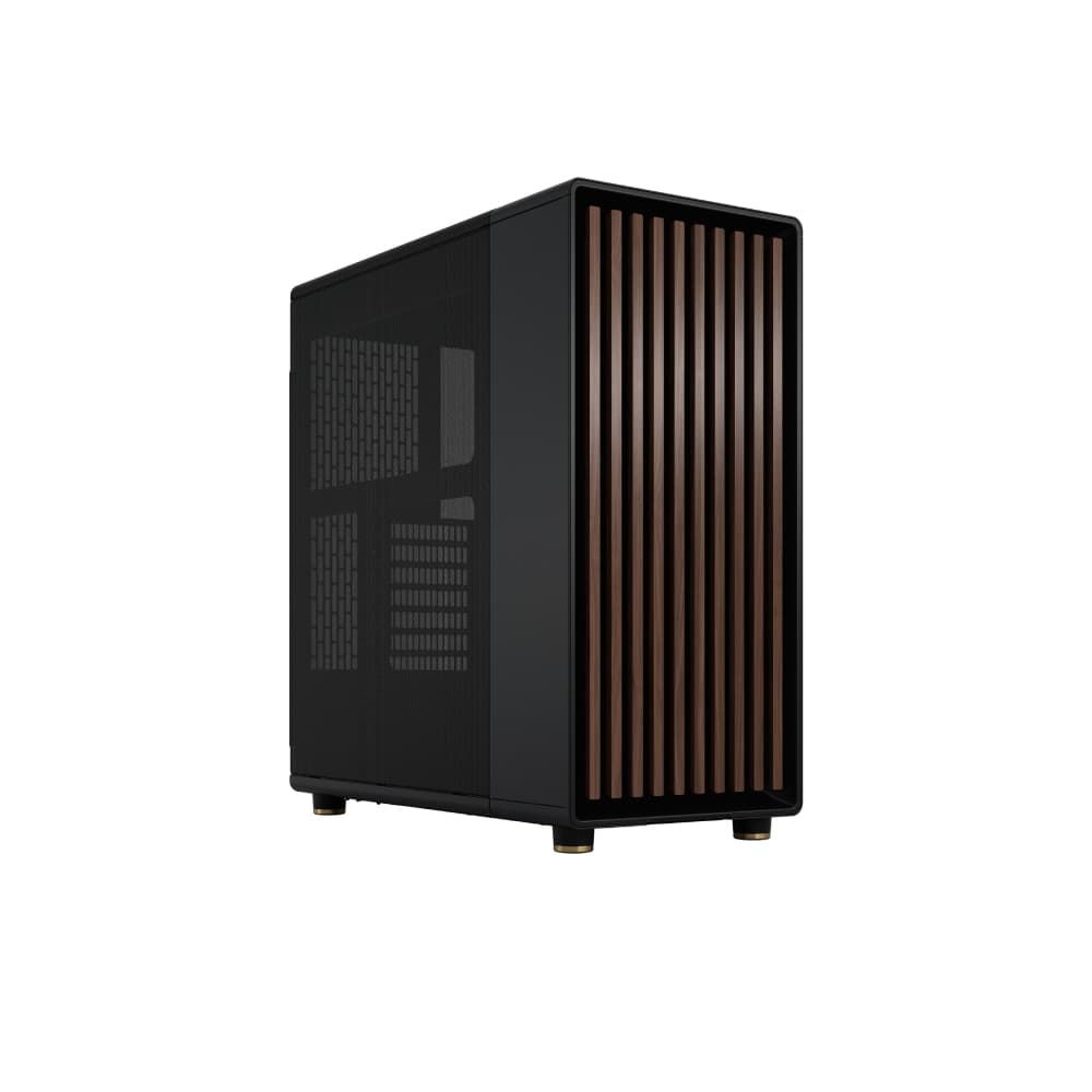 Fractal Design North Tempered Glass Mid Tower ATX PC Case - Charcoal Black - Image 1