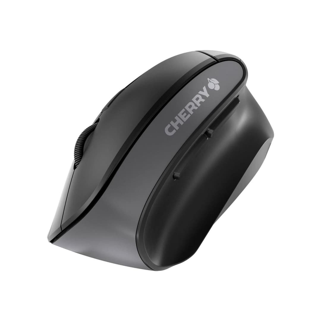 Cherry MW 4500 Right Hand 1200 DPI Wireless Ergonomic Mouse - Black - Image 2
