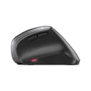 Cherry MW 4500 Right Hand 1200 DPI Wireless Ergonomic Mouse - Black thumbnail 3