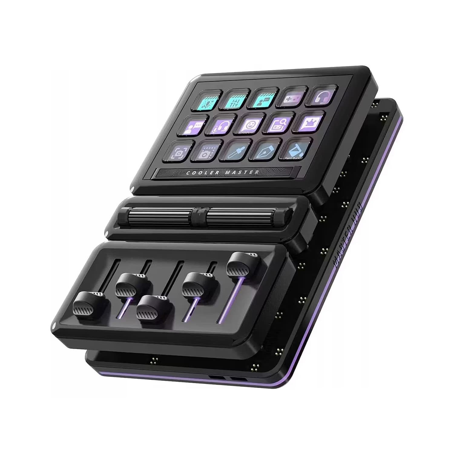 Cooler Master MasterHUB Fully Modular Controller Stream Kit - Black