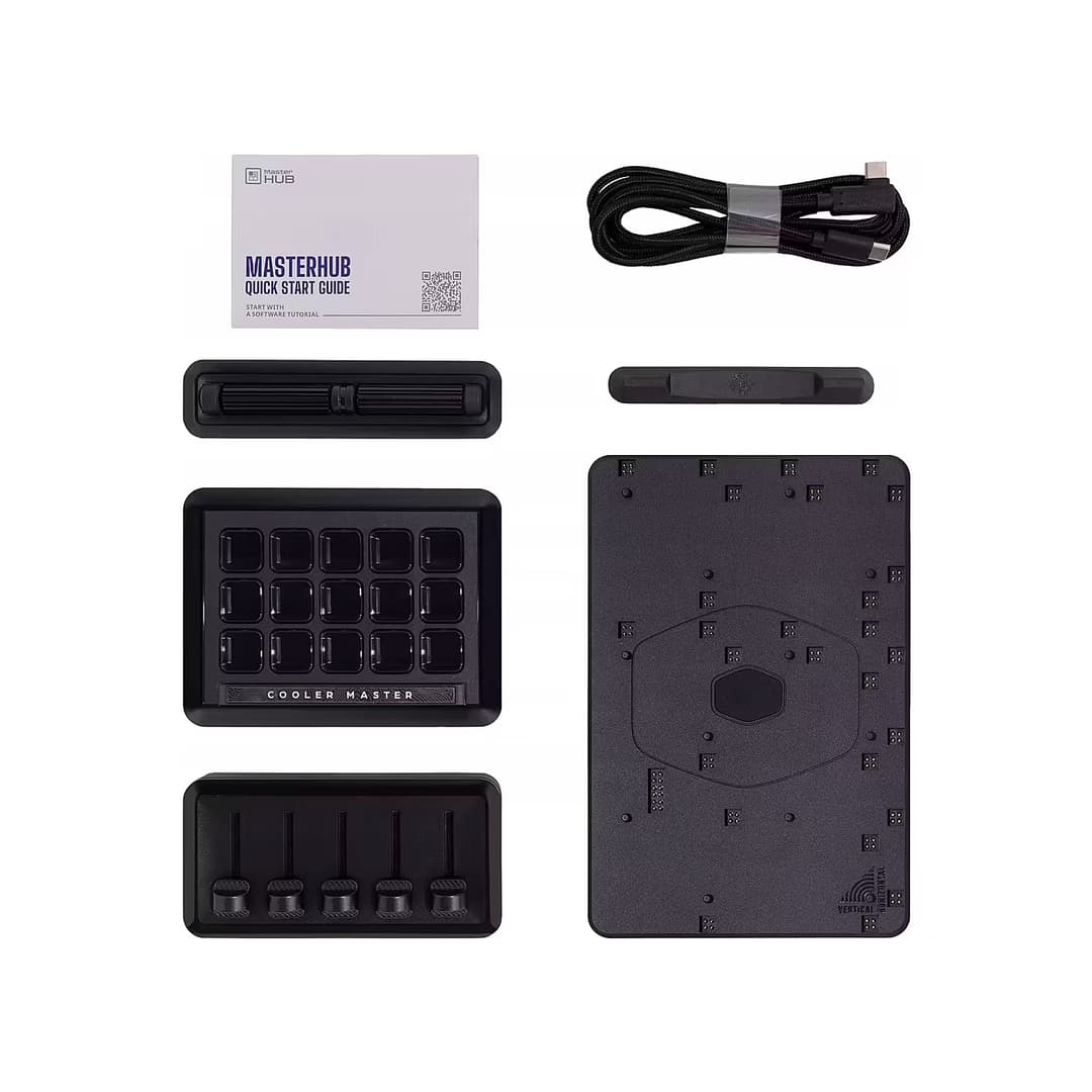 Cooler Master MasterHUB Fully Modular Controller Stream Kit - Black - Image 5