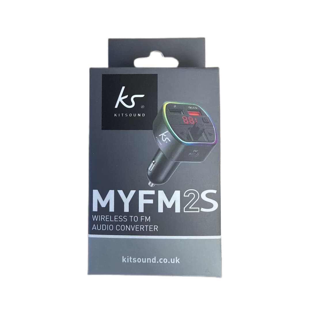 Kitsound MYFM2S Wireless to FM Audio Converter - Image 2