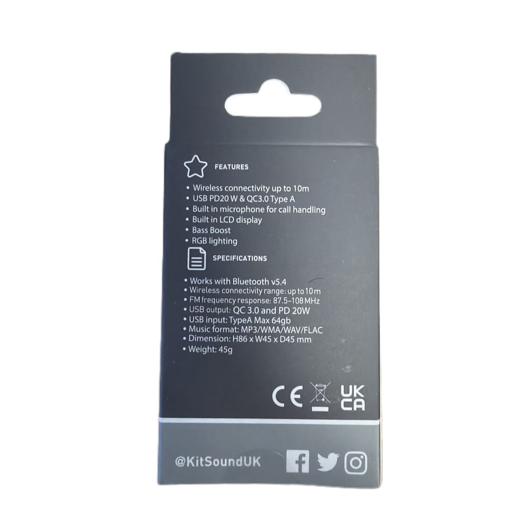 Kitsound MYFM2S Wireless to FM Audio Converter - Image 6