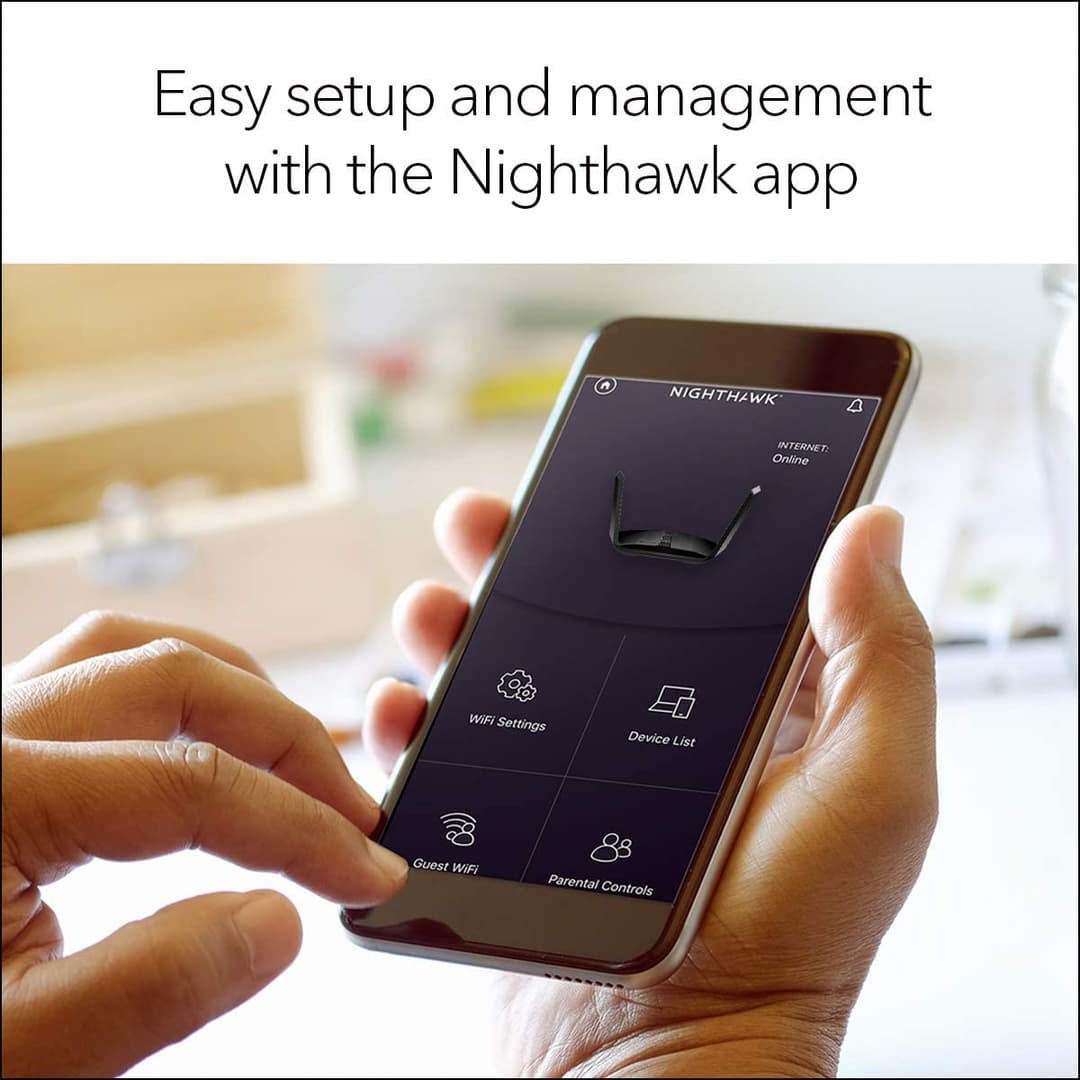 Netgear Nighthawk 12-Stream Dual-Band 6Gbps Wi-Fi 6 Router - Image 6