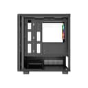 Vida Apollo M Micro-ATX Tempered Glass Gaming PC Case - Black thumbnail 4