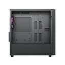 Vida Lucid Micro-ATX Tower Tempered Glass Gaming PC Case - Black thumbnail 7