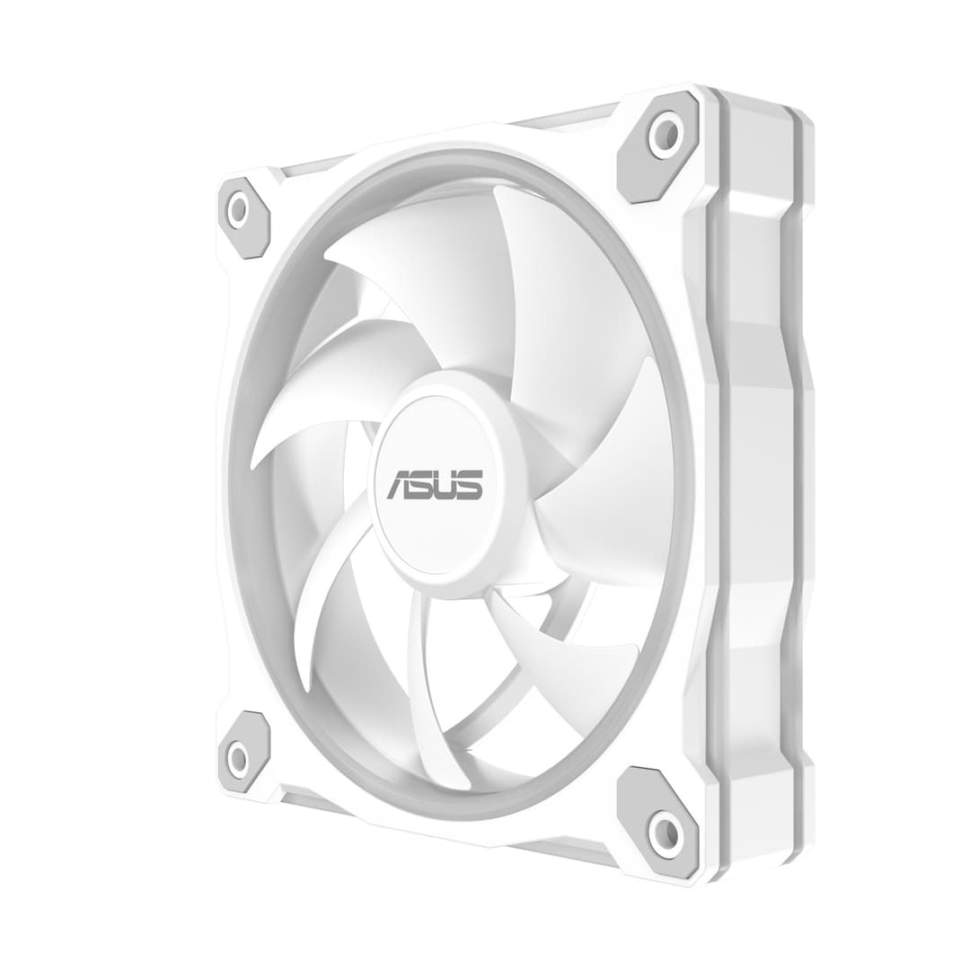 ASUS Prime MR120 ARGB 120mm PC Fan - White - Image 8
