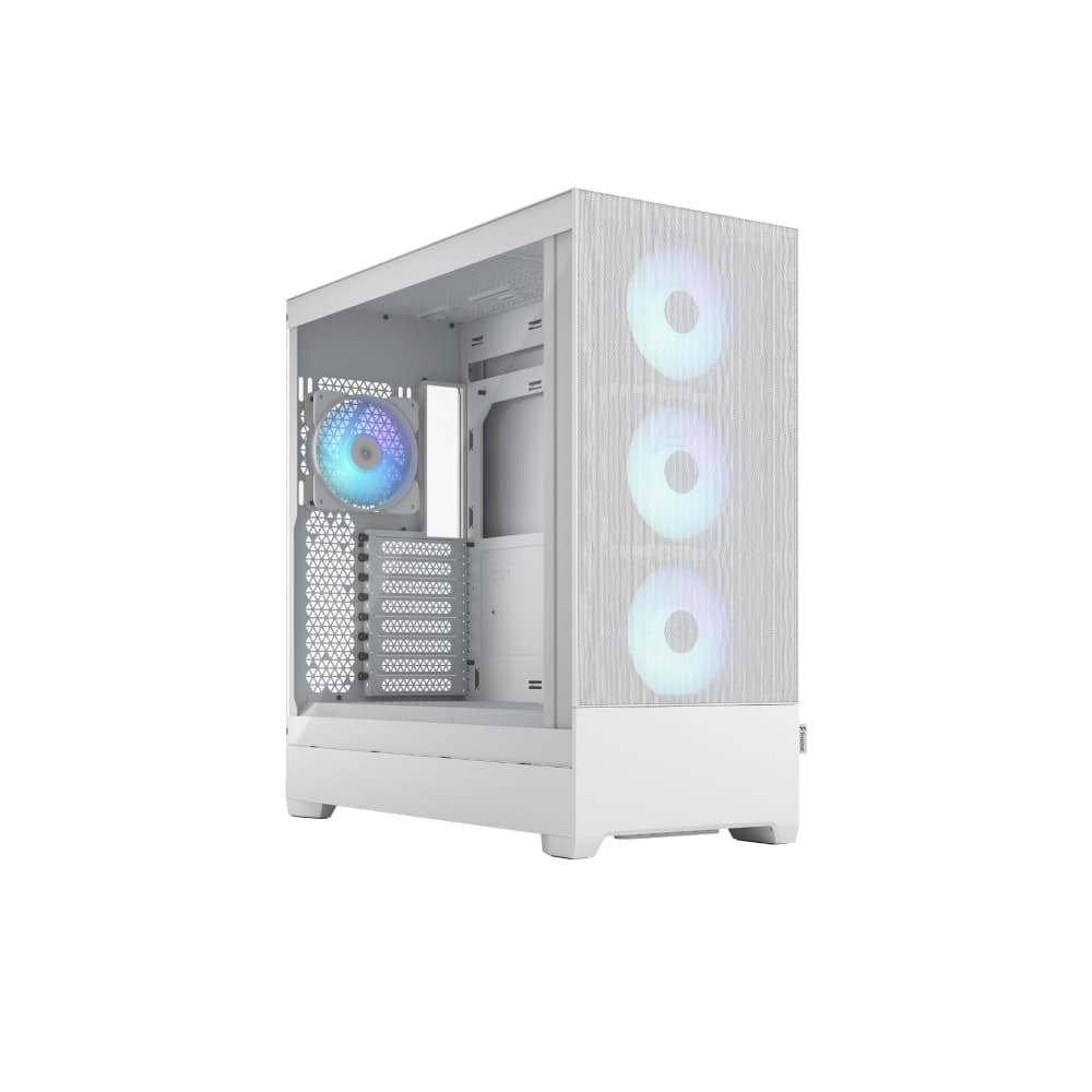 Fractal Design Pop XL Air RGB Tempered Glass Full Tower EATX PC Case - White - Image 1