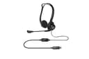 Logitech 960 Wired USB Headset Black - 981-000100 thumbnail 3