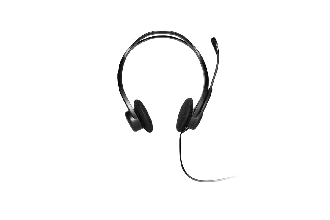 Logitech 960 Wired USB Headset Black - 981-000100 - Image 2