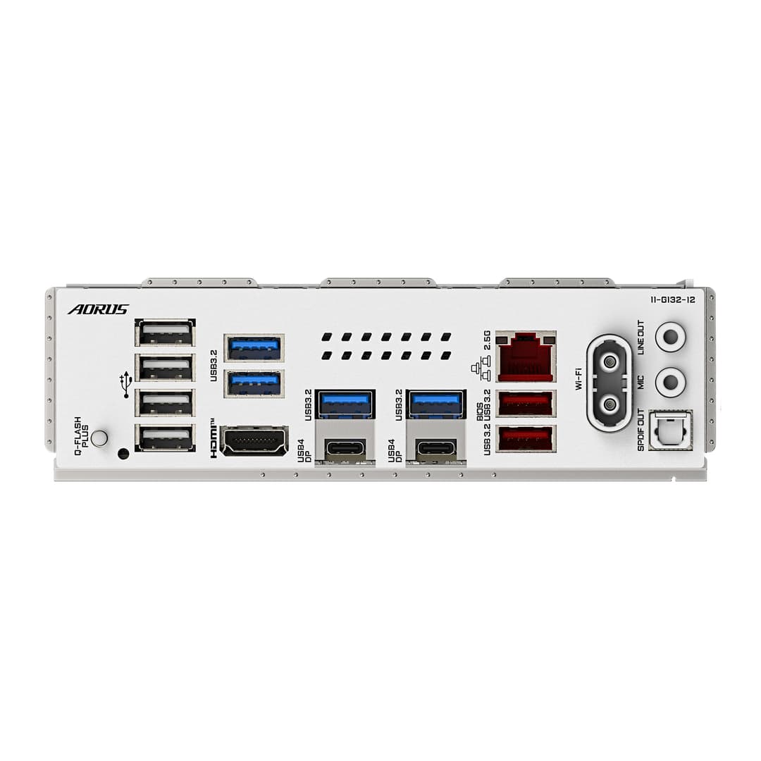 GIGABYTE X870E AORUS ELITE WIFI7 ICE AMD X870E ATX AM5 Motherboard - White - Image 2