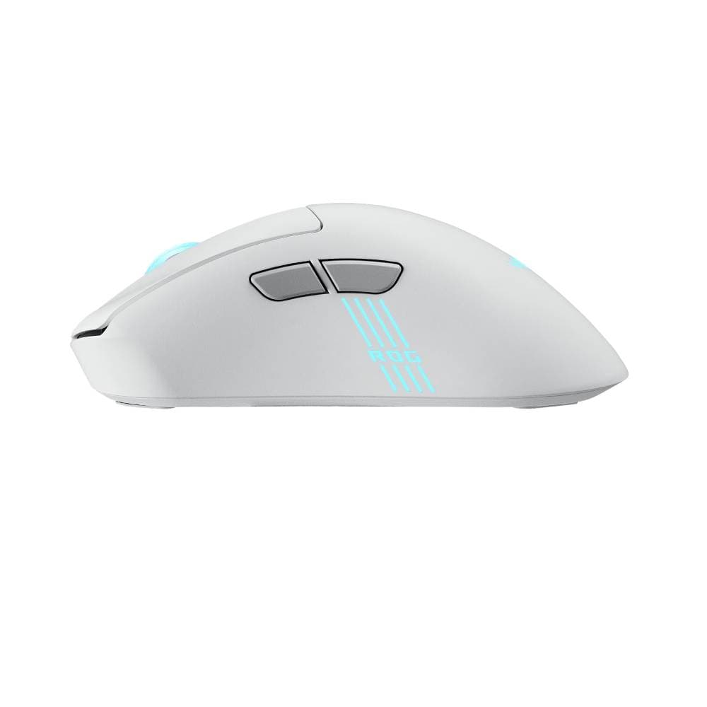 ASUS ROG Keris II Origin Wireless Lightweight RGB Gaming Mouse - White - Image 5