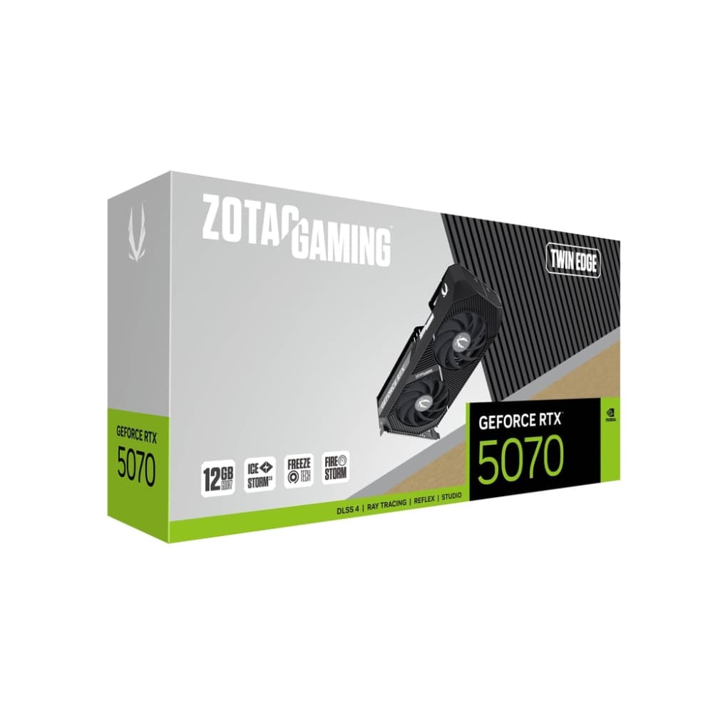 ZOTAC GAMING Geforce RTX 5070 Twin Edge SFF 12GB Graphics Card - Image 3