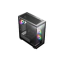 Vida Solus Black ARGB Tempered Glass ATX Gaming Case thumbnail 2