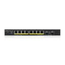 Zyxel GS1900-10HP-GB0102F 20 Gbit/s Managed 8 x Gigabit Ethernet RJ45+SFP Ports Network Switch thumbnail 1