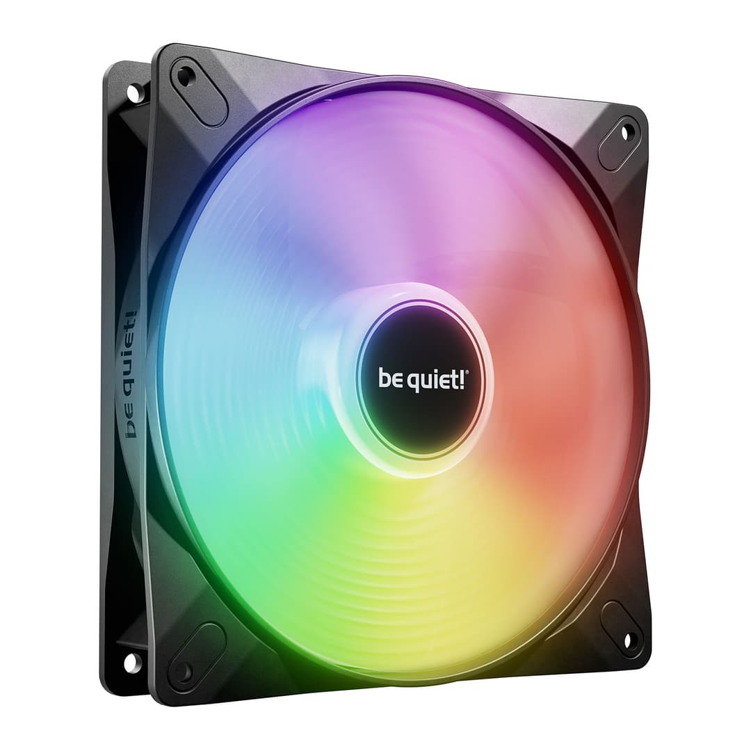 be quiet! Light Wings LX 140mm ARGB 7 Blades Case Fan - Black - Image 2