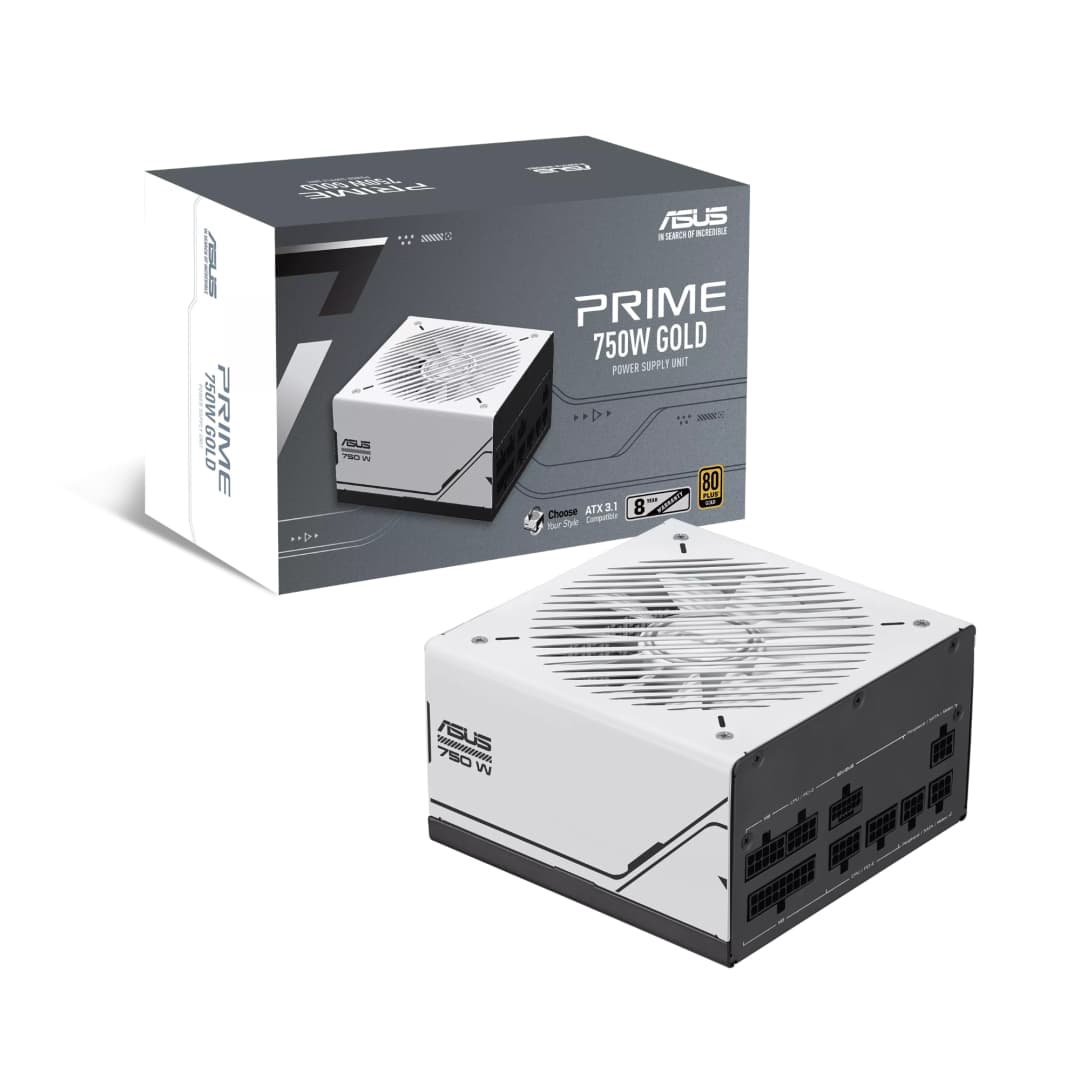 ASUS PRIME AP-750G 750W ATX 3.1 80 Plus Gold PSU Power Supply - Image 1
