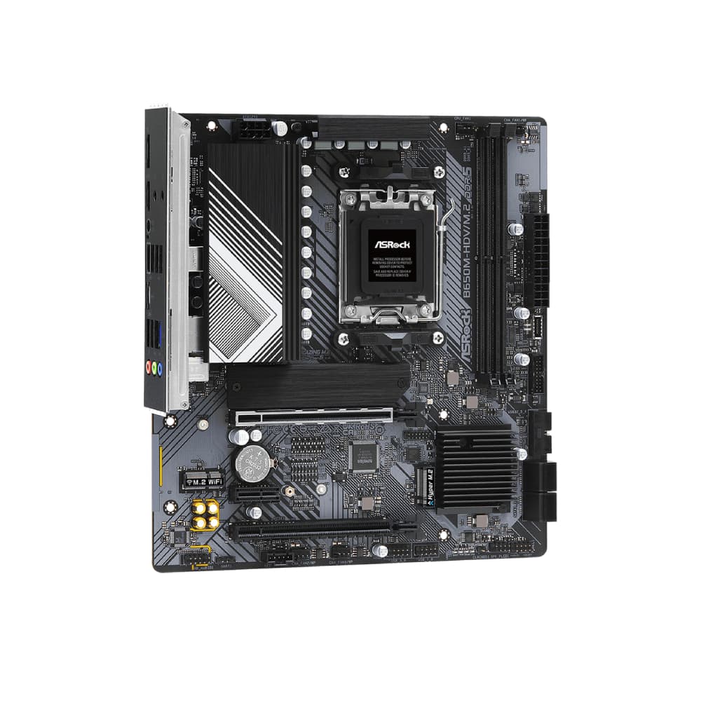 Asrock B650M-HDV/M.2 DDR5 micro ATX AM5 Motherboard - Image 2