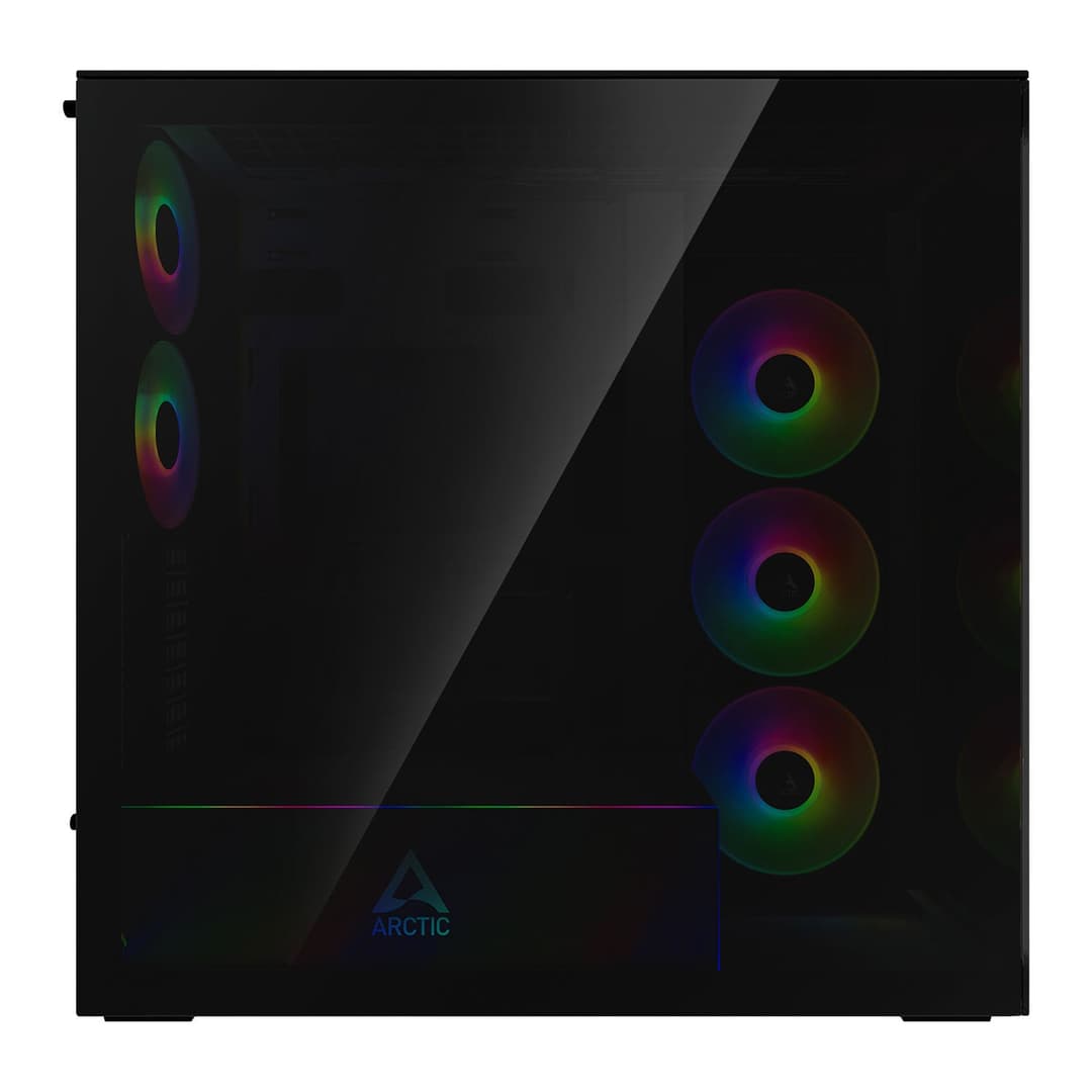 Arctic Xtender ARGB Tempered Glass Mid Tower PC Case -Black - Image 3