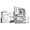 GIGABYTE X870E AORUS ELITE WIFI7 ICE AMD X870E ATX AM5 Motherboard - White thumbnail 3