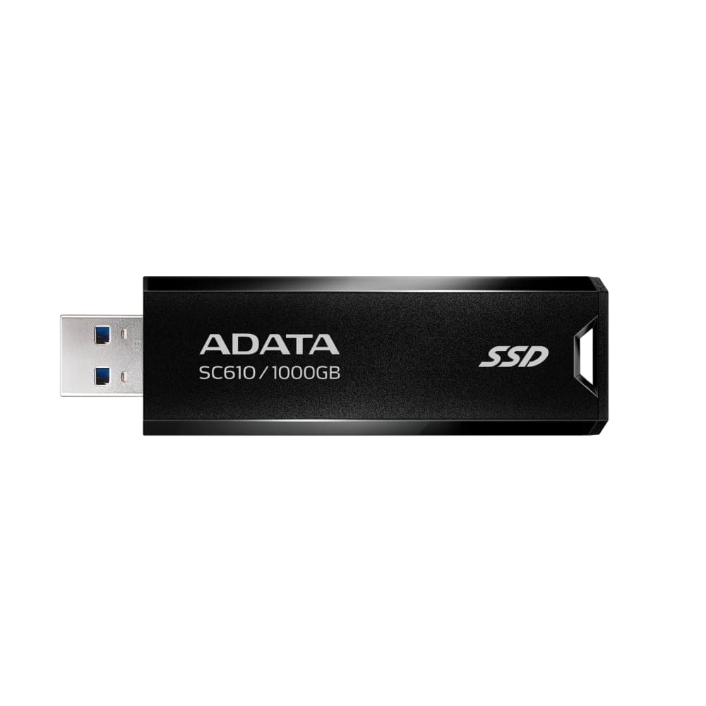 Adata SC610 Pocket Size Key Ring 1TB USB 3.2 External SSD - Image 1