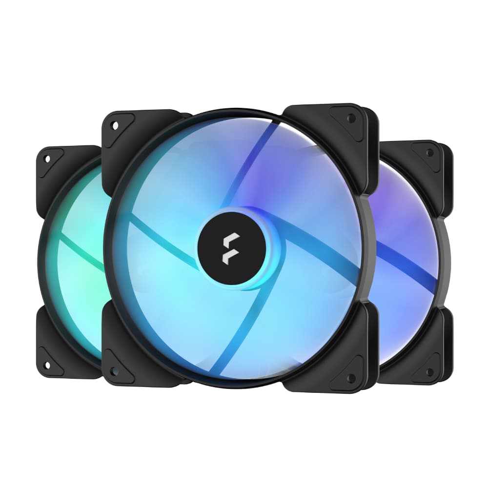 Fractal Design Aspect 14 RGB PWM 4-pin Pc Fans - Pack of 3
