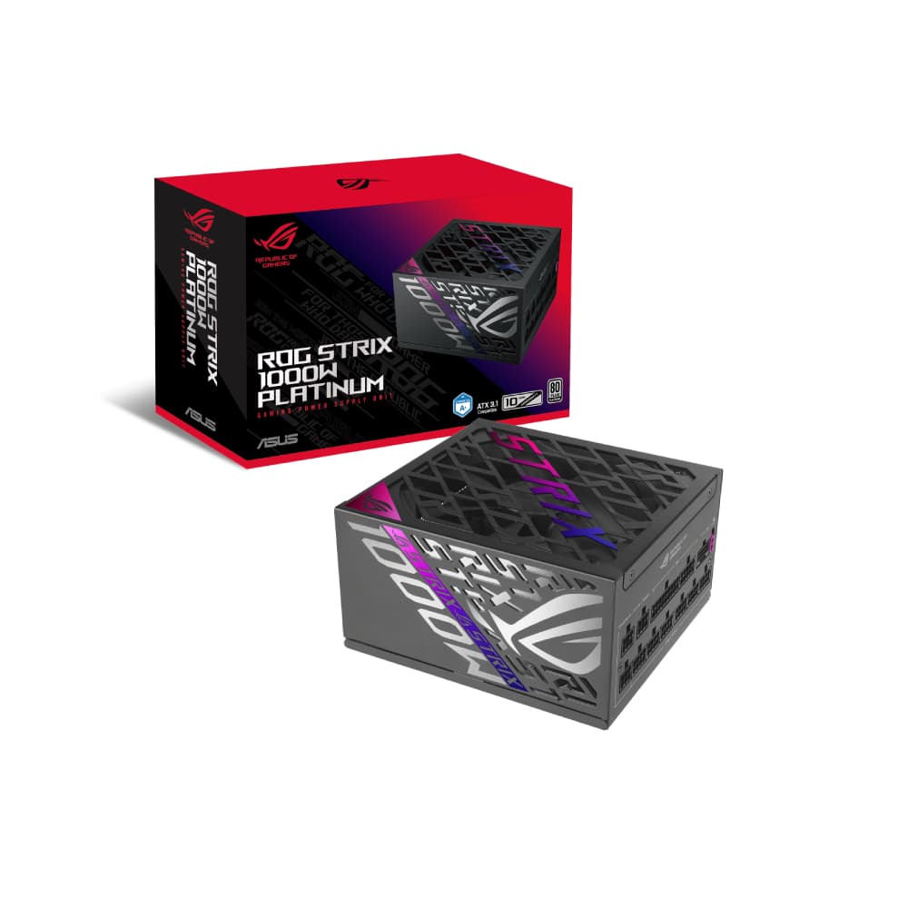 ASUS ROG STRIX 1000W 80+ Platinum Fully Modular ATX 3.1 Power Supply - ROG-STRIX-1000P-GAMING - Image 1