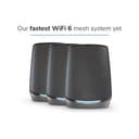 NETGEAR Orbi 860 Series Tri-Band WiFi 6 upto 6Gbps Mesh System 10 Gig Port with 1-year NETGEAR Armor included - Pack of 3 thumbnail 2