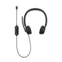 Microsoft Modern USB C Wired Headset Noise Reduction Boom Mic Black - I6N-00001 thumbnail 8