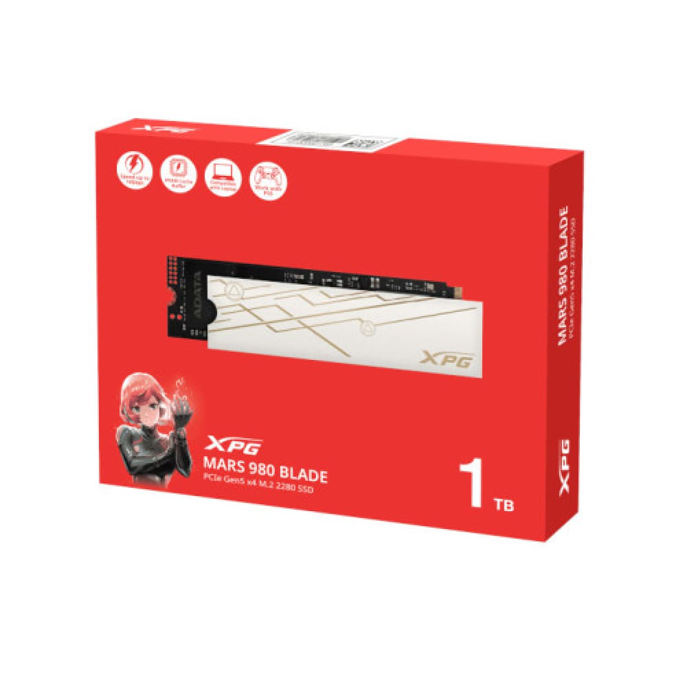 Adata XPG MARS 980 Blade 1TB M.2 2280 NVMe PCIe 5.0 SSD - Image 1